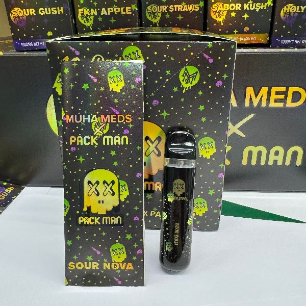 Empty Muha Med X Packman 1g Disposable Vape factory