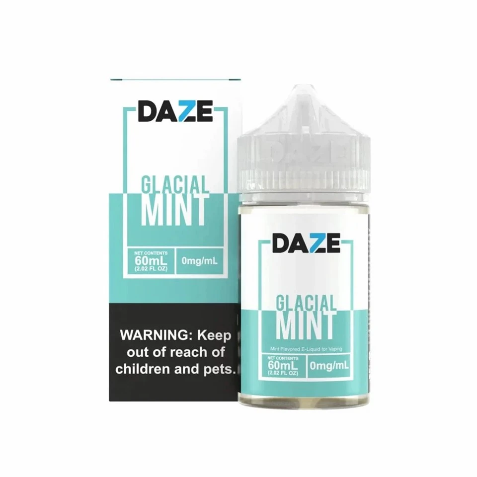 گلیشیئل ٹکسال بذریعہ 7daze tf - nic سیریز 60 ملی لٹر