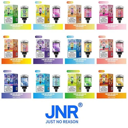 JNR Mega Shisha Hookah 100K Puffs Disposable Vape