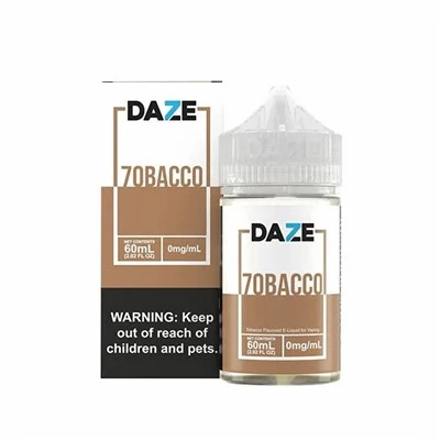 7obacco by 7daze tf - nic سیریز 60 ملی لٹر