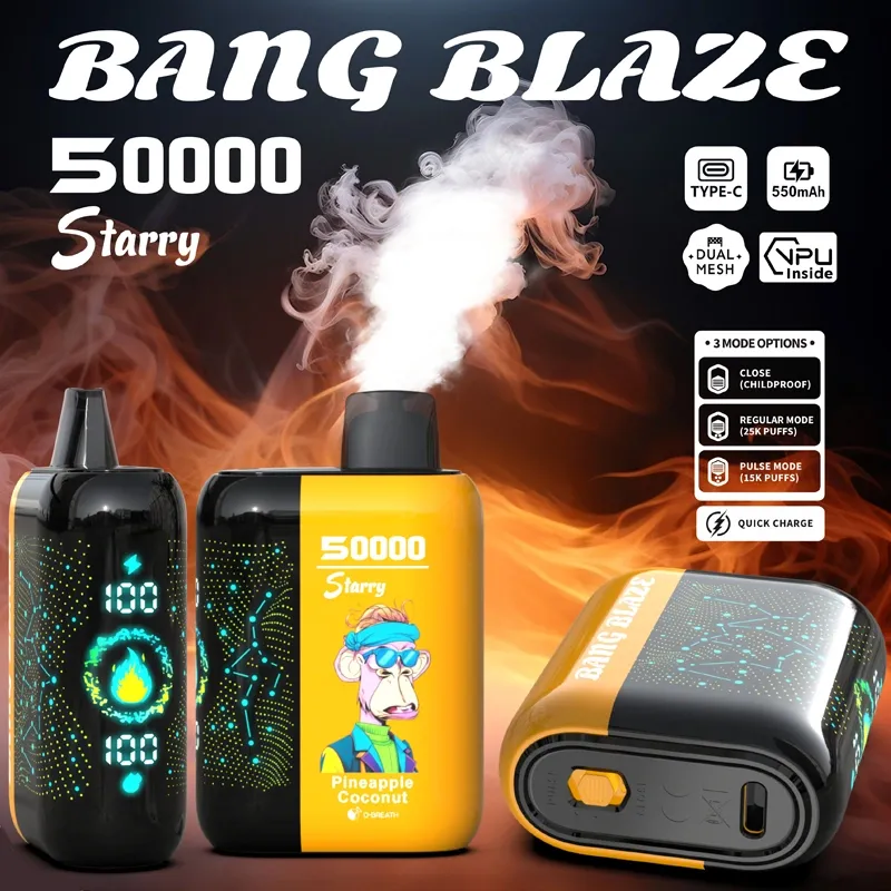 بینگ بلیز 50000 پف ڈسپوز ایبل واپ