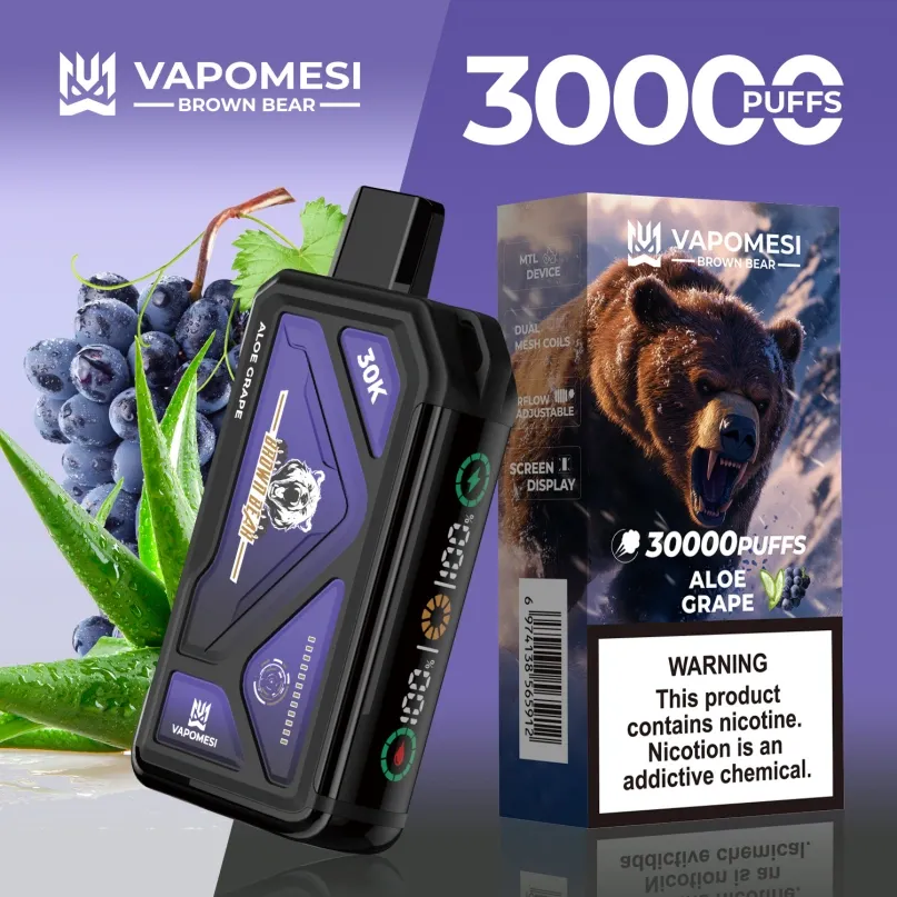 واپومیسی براؤن ریچھ 30000 پفس ہول سیل واپ